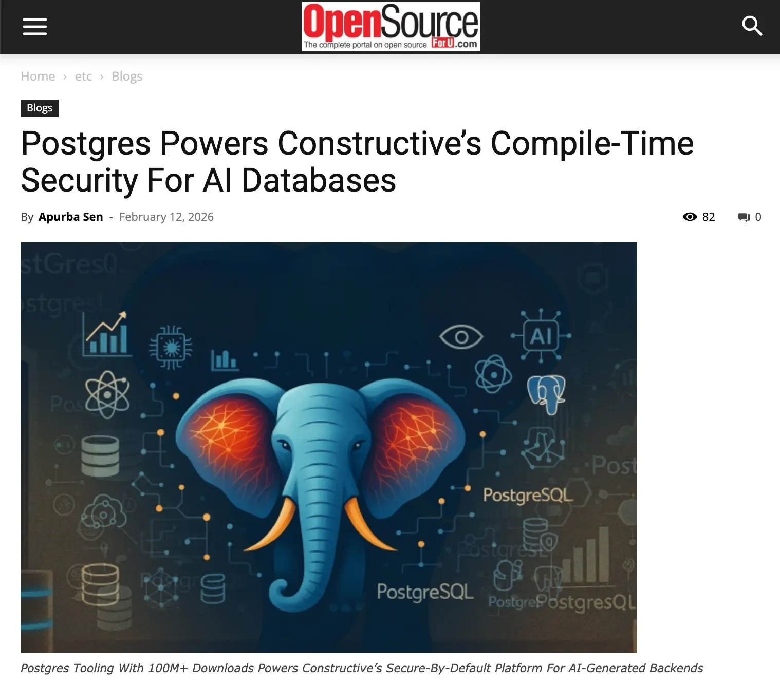 Postgres Powers Constructive’s Compile-Time Security For AI Databases