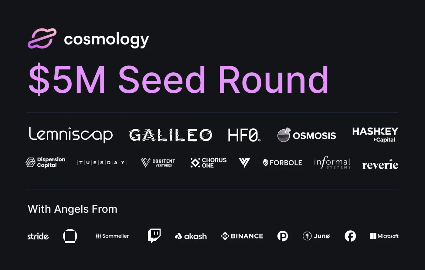Cosmology Raises $5M to Simplify Web3 Application Development