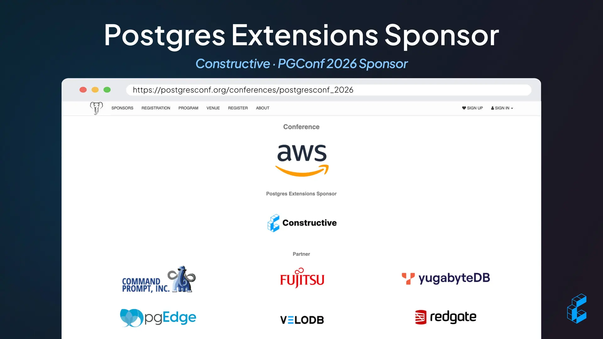 PostgresConf 2026
