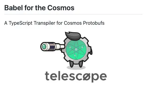 Telescope Open-Sourced